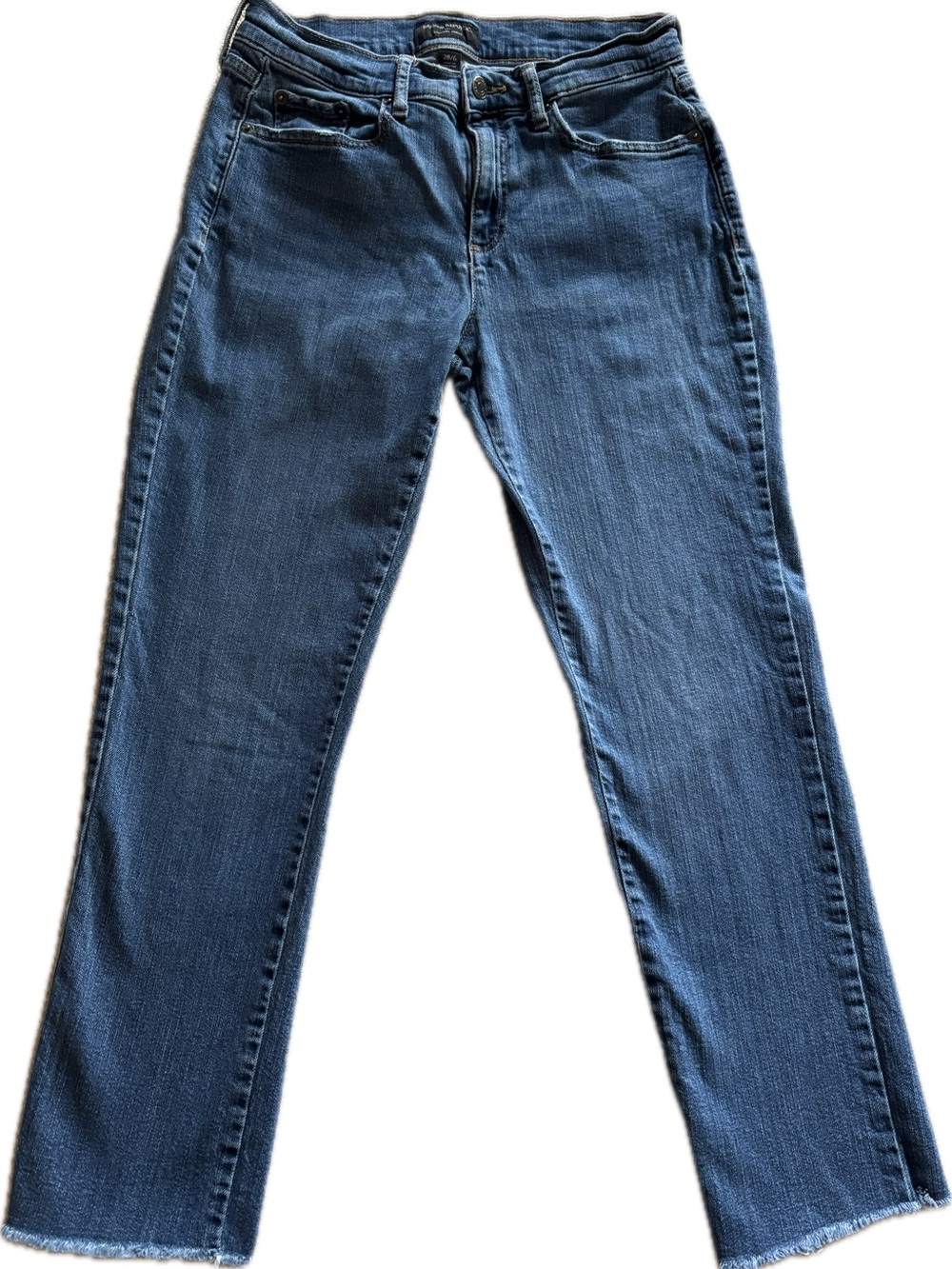 Banana Republic Straight Ankle Raw Hem Jeans 6/28